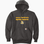 Mary Baldwin Fighting Squirrels <span class="pdp-name-mascot">Mary Baldwin Fighting Squirrels</span> Carhartt Men's Rain Defender Paxton Heavyweight Hooded Sweatshirt Front Thumbnail