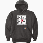 Seminary Cardinals <span class="pdp-name-mascot">Seminary Cardinals</span> Carhartt Men's Rain Defender Paxton Heavyweight Hooded Sweatshirt Front Thumbnail