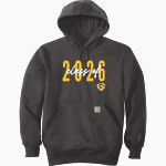 Computech Tigers <span class="pdp-name-mascot">Computech Middle School Tigers</span> Carhartt Men's Rain Defender Paxton Heavyweight Hooded Sweatshirt Front Thumbnail