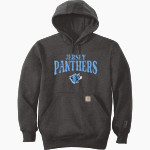JERSEY COMMUNITY HIGH SCHOOL PANTHERS Carhartt Men's Rain Defender Paxton Heavyweight Hooded Sweatshirt Front Thumbnail