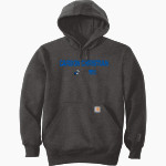 Carbon Christian Crusaders <span class="pdp-name-mascot">Carbon Christian Academy Crusaders</span> Carhartt Men's Rain Defender Paxton Heavyweight Hooded Sweatshirt Front Thumbnail