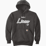 Dr. Thomas Randle Lions <span class="pdp-name-mascot">Thomas Randle HS Lions</span> Carhartt Men's Rain Defender Paxton Heavyweight Hooded Sweatshirt Front Thumbnail