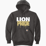 Calvary Lions Carhartt Men's Rain Defender Paxton Heavyweight Hooded Sweatshirt Front Thumbnail