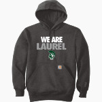 LAUREL HIGH SCHOOL SPARTANS <span class="pdp-name-mascot">LAUREL SPARTANS</span> Carhartt Men's Rain Defender Paxton Heavyweight Hooded Sweatshirt Front Thumbnail