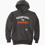 Pleasant Knoll Knighthawks <span class="pdp-name-mascot">Pleasant Knoll Middle School Knighthawks</span> Carhartt Men's Rain Defender Paxton Heavyweight Hooded Sweatshirt Front Thumbnail