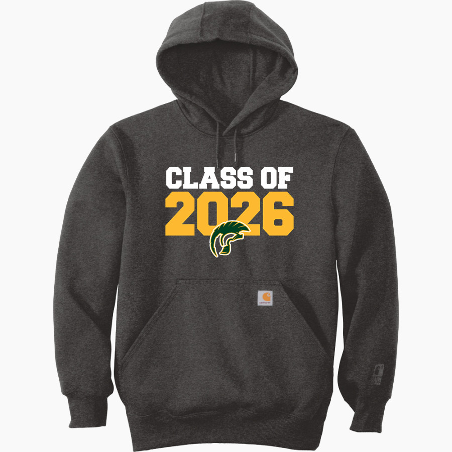 Castro Valley Trojans Carhartt Men's Rain Defender Paxton Heavyweight Hooded Sweatshirt