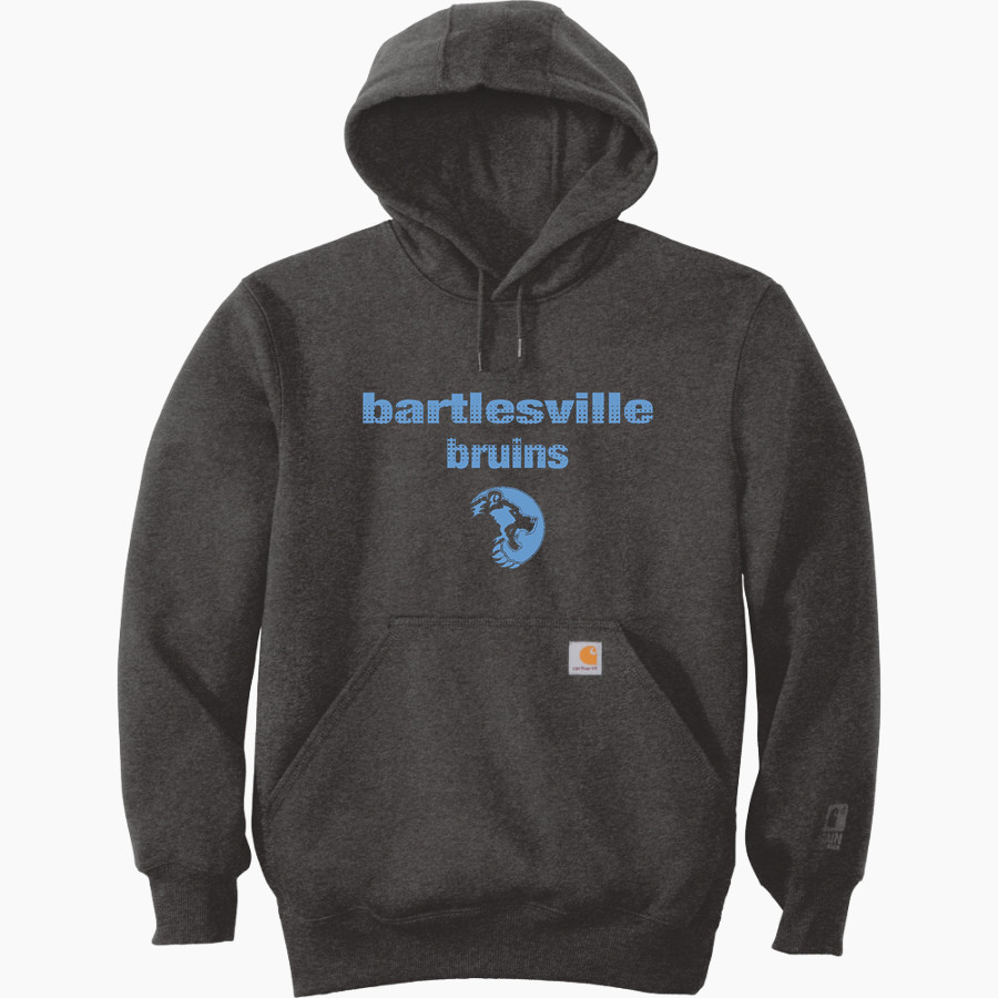 BARTLESVILLE HIGH SCHOOL BRUINS <span class="pdp-name-mascot">BARTLESVILLE BRUINS</span> Carhartt Men's Rain Defender Paxton Heavyweight Hooded Sweatshirt