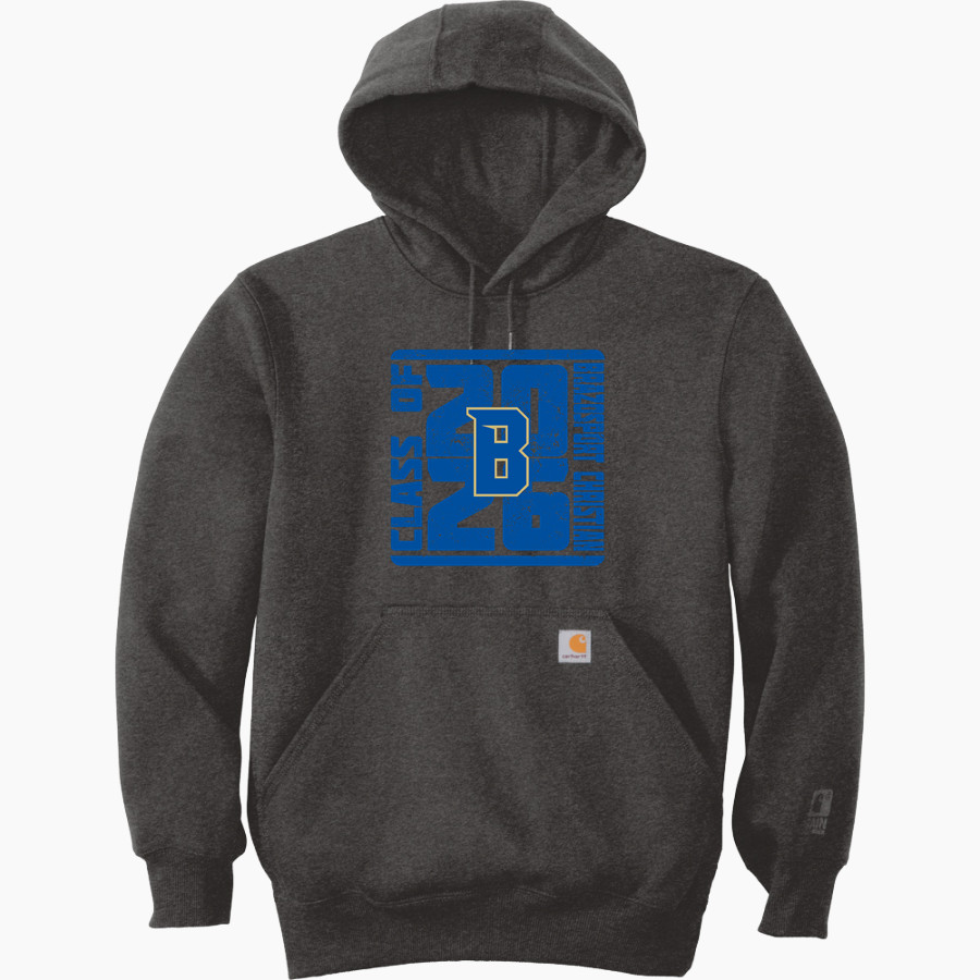 Brazosport Christian Eagles Carhartt Men's Rain Defender Paxton Heavyweight Hooded Sweatshirt