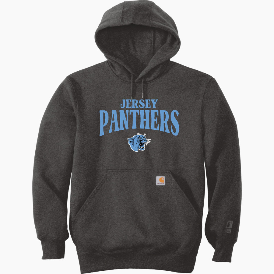 JERSEY COMMUNITY HIGH SCHOOL PANTHERS Carhartt Men's Rain Defender Paxton Heavyweight Hooded Sweatshirt