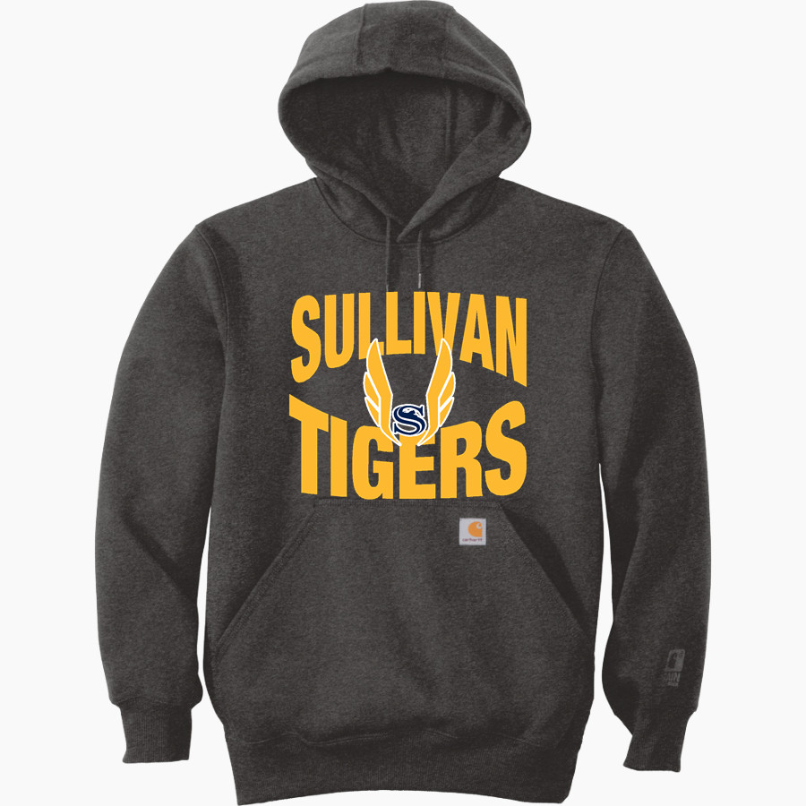 Sullivan Tigers <span class="pdp-name-mascot">Sullivan Tigers</span> Carhartt Men's Rain Defender Paxton Heavyweight Hooded Sweatshirt