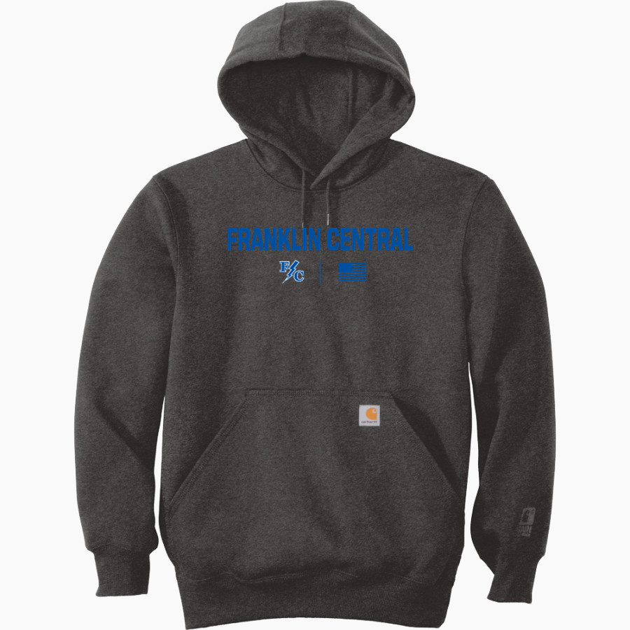 Franklin Central Flashes <span class="pdp-name-mascot">Franklin Central Flashes</span> Carhartt Men's Rain Defender Paxton Heavyweight Hooded Sweatshirt