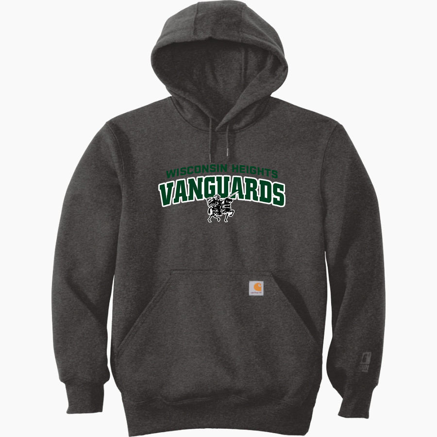 Wisconsin Heights High School Vanguards Carhartt Men's Rain Defender Paxton Heavyweight Hooded Sweatshirt