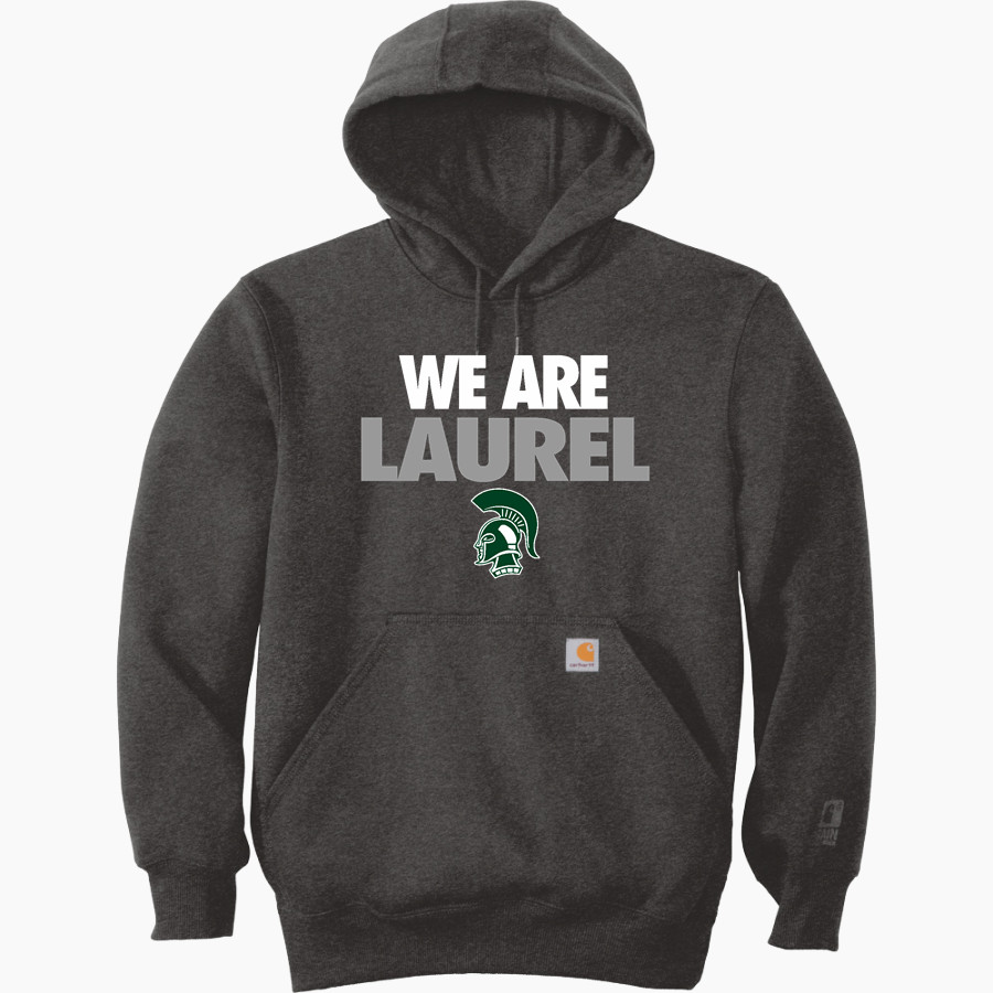 LAUREL HIGH SCHOOL SPARTANS <span class="pdp-name-mascot">LAUREL SPARTANS</span> Carhartt Men's Rain Defender Paxton Heavyweight Hooded Sweatshirt