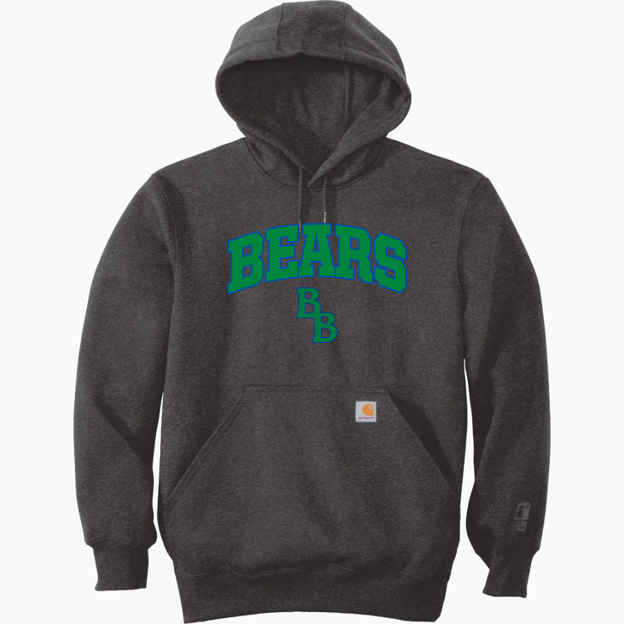 The Blake School BEARS ONLINE STORE <span class="pdp-name-mascot">Blake Bears</span> Carhartt Men's Rain Defender Paxton Heavyweight Hooded Sweatshirt