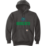 UCS Bobcats <span class="pdp-name-mascot">Underhill Central School Bobcats</span> Carhartt Men's Rain Defender Paxton Heavyweight Hooded Sweatshirt Front Thumbnail