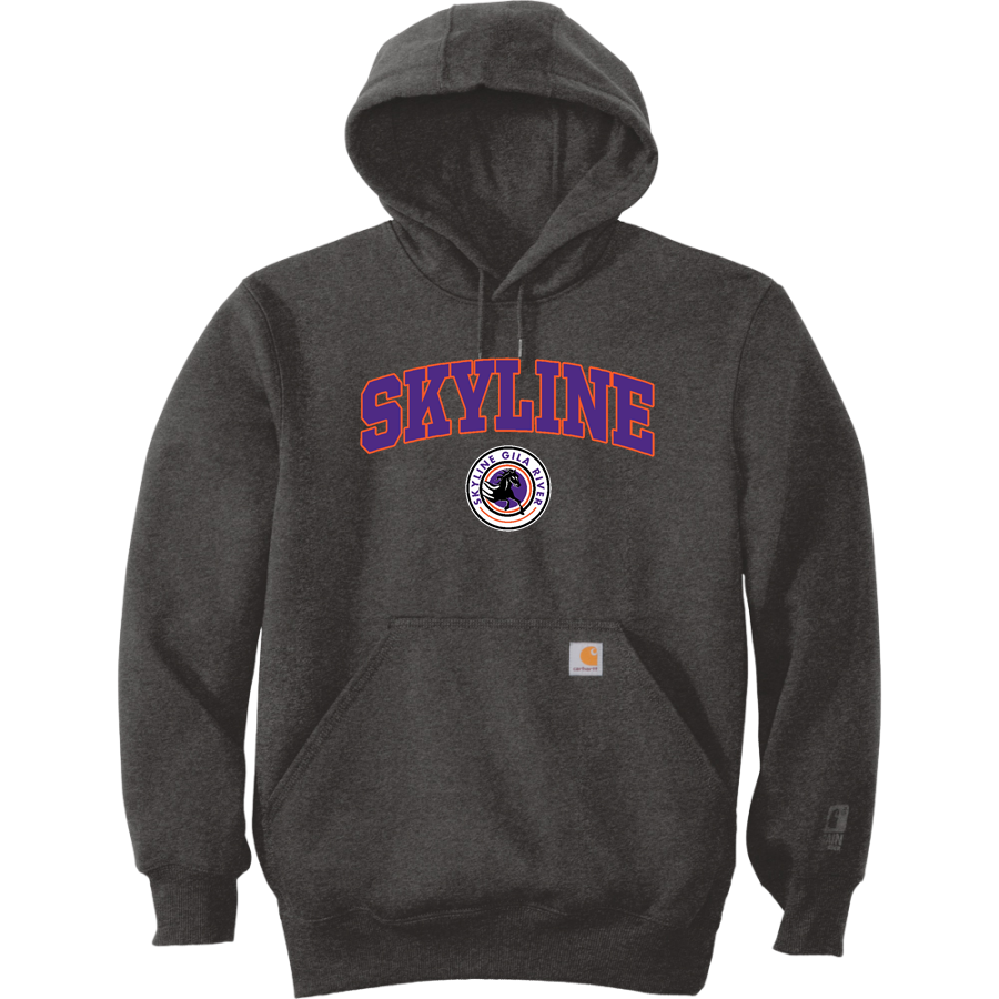 Skyline Gila River Mustangs <span class="pdp-name-mascot">Skyline Mustangs</span> Carhartt Men's Rain Defender Paxton Heavyweight Hooded Sweatshirt