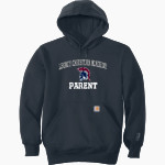 Legacy Christian Academy Saints Carhartt Men's Rain Defender Paxton Heavyweight Hooded Sweatshirt Front Thumbnail