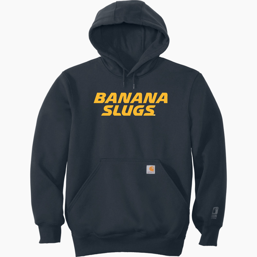 UC Santa Cruz Banana Slugs Carhartt Men's Rain Defender Paxton Heavyweight Hooded Sweatshirt