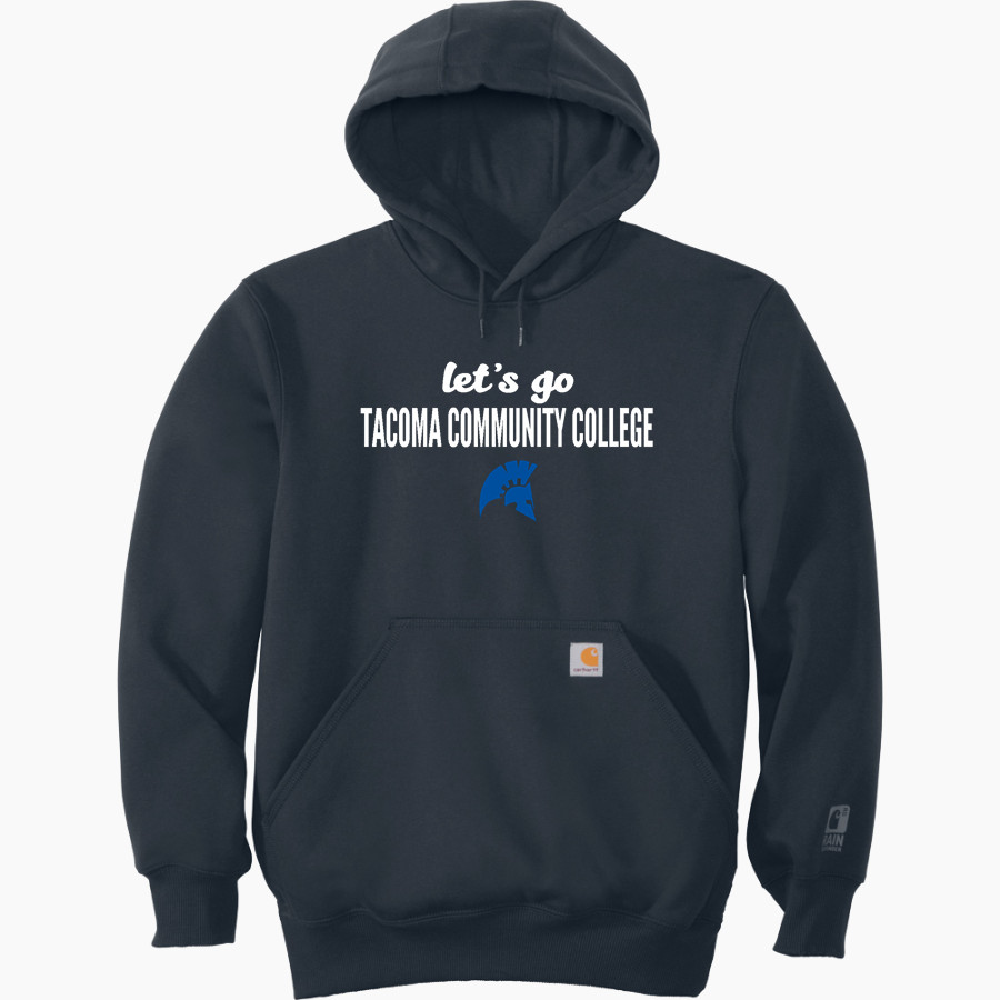 Tacoma Community College Titans <span class="pdp-name-mascot">Tacoma Community College Titans</span> Carhartt Men's Rain Defender Paxton Heavyweight Hooded Sweatshirt