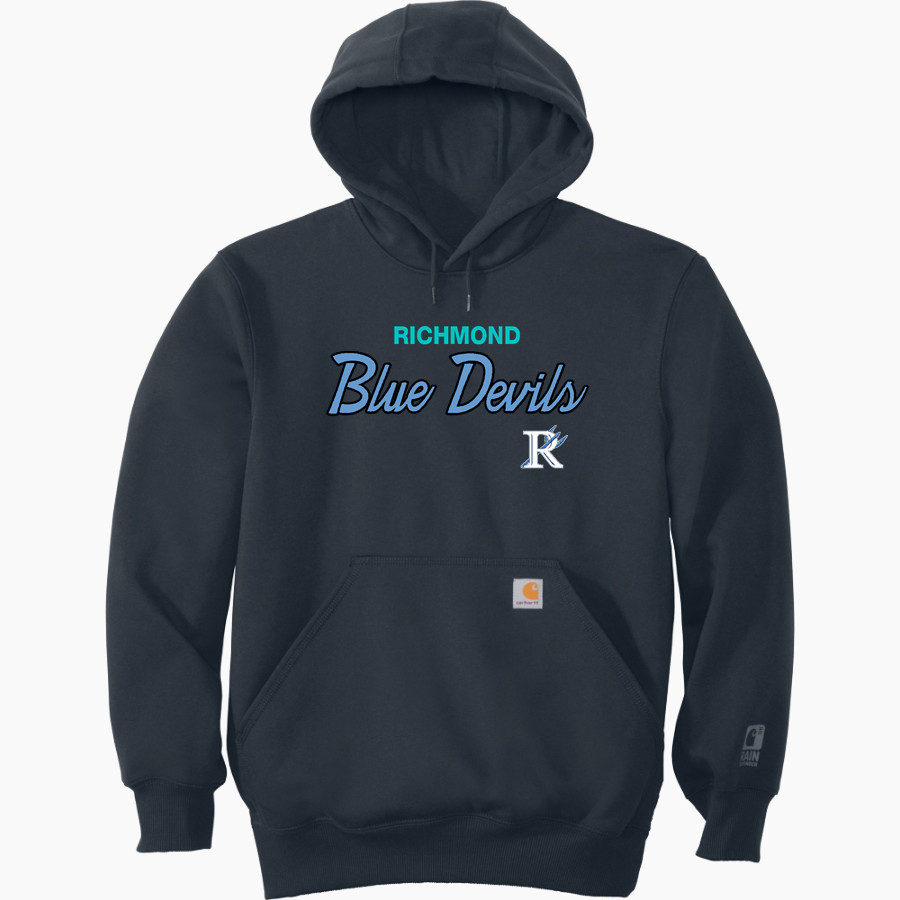 RICHMOND HIGH SCHOOL BLUE DEVILS <span class="pdp-name-mascot">RICHMOND BLUE DEVILS</span> Carhartt Men's Rain Defender Paxton Heavyweight Hooded Sweatshirt
