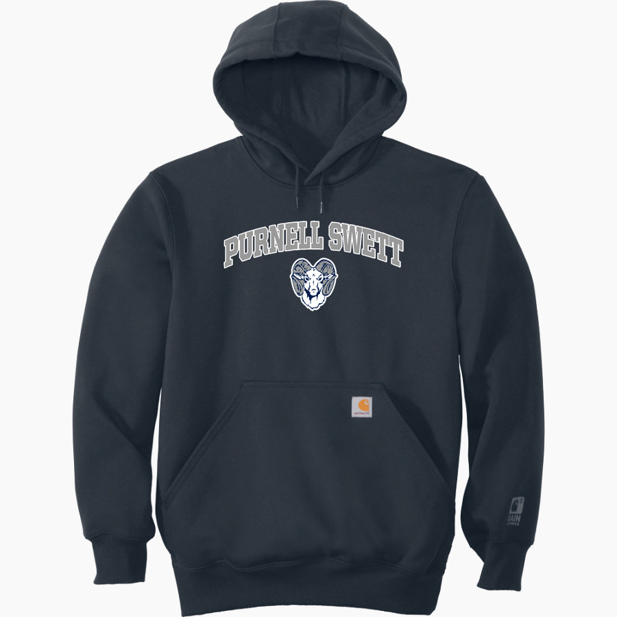 PURNELL SWETT SENIOR HIGH SCHOOL RAMS <span class="pdp-name-mascot">PURNELL SWETT RAMS</span> Carhartt Men's Rain Defender Paxton Heavyweight Hooded Sweatshirt