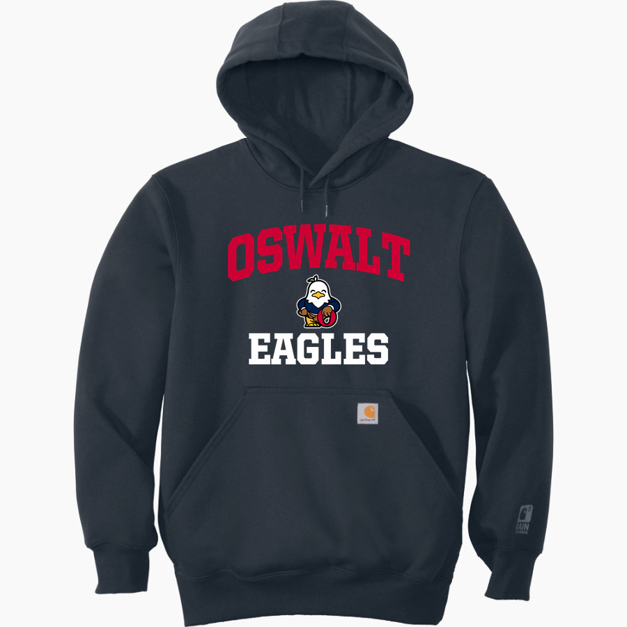 Oswalt Eagles <span class="pdp-name-mascot">Oswalt Academy Eagles</span> Carhartt Men's Rain Defender Paxton Heavyweight Hooded Sweatshirt