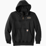 Yakima Sunkings Sunkings Carhartt Men's Rain Defender Paxton Heavyweight Hooded Zip Mock Sweatshirt Front Thumbnail