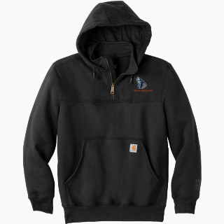 Carhartt Men's Rain Defender Paxton Heavyweight Hooded Zip Mock Sweatshirt