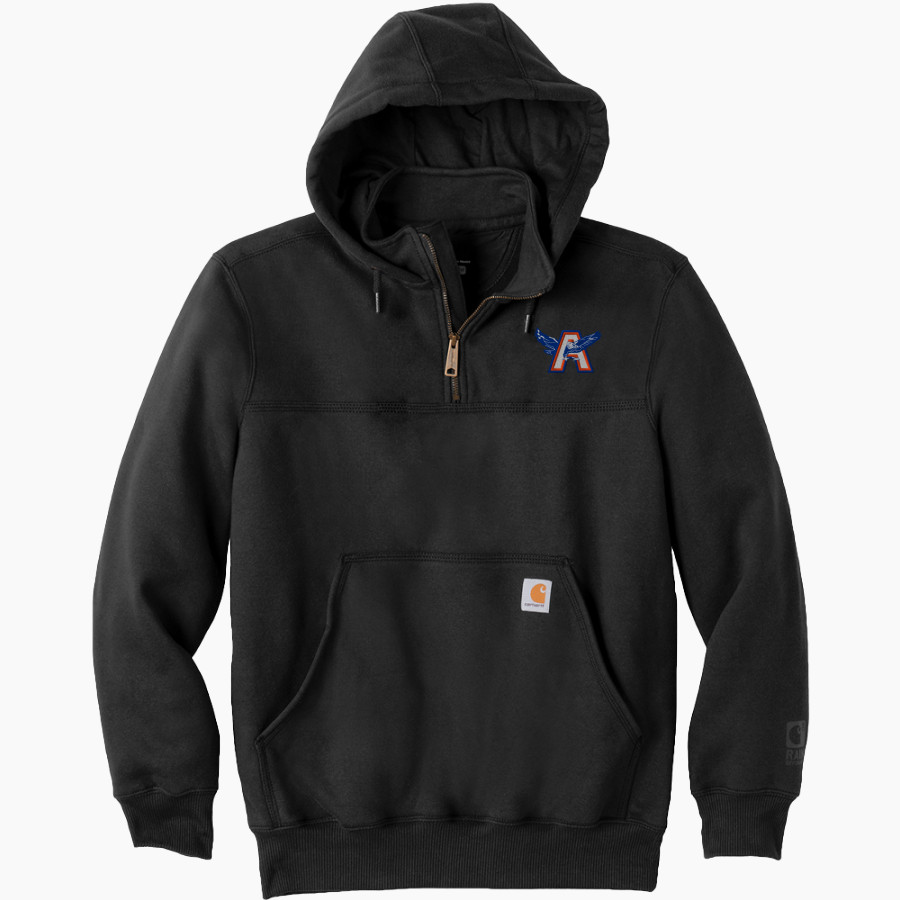 Adams City Middle School <span class="pdp-name-mascot">Adams City</span> Carhartt Men's Rain Defender Paxton Heavyweight Hooded Zip Mock Sweatshirt