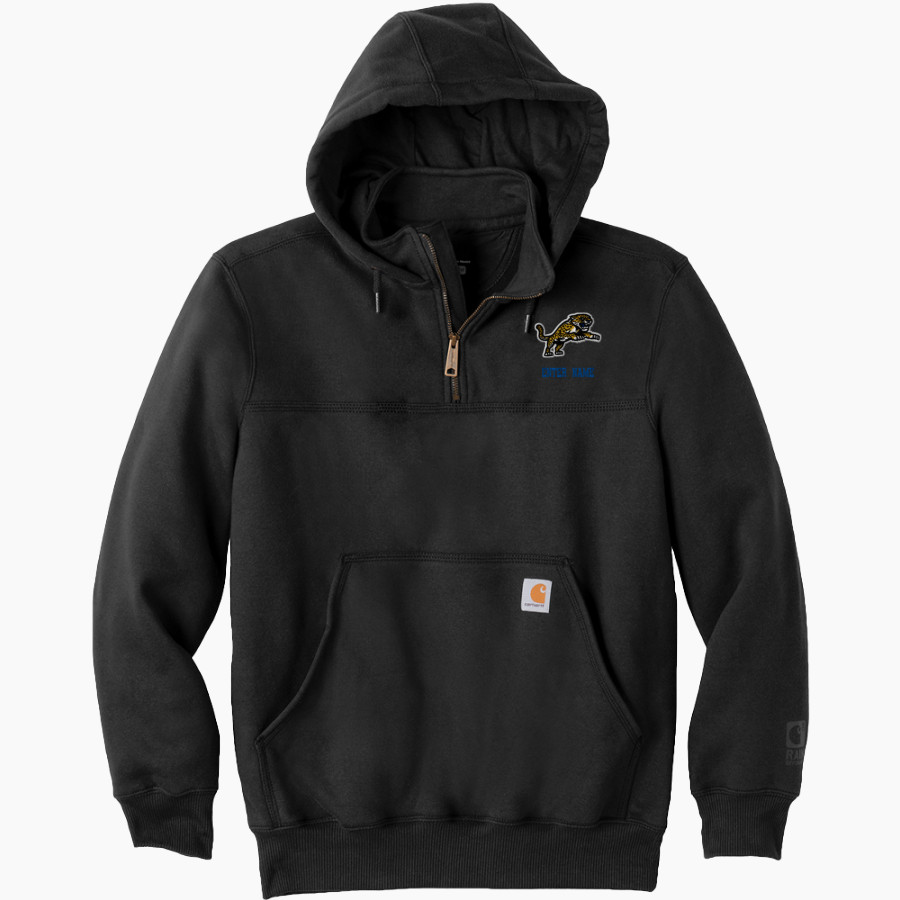 East Jessamine Jaguars Online Store Carhartt Men's Rain Defender Paxton Heavyweight Hooded Zip Mock Sweatshirt