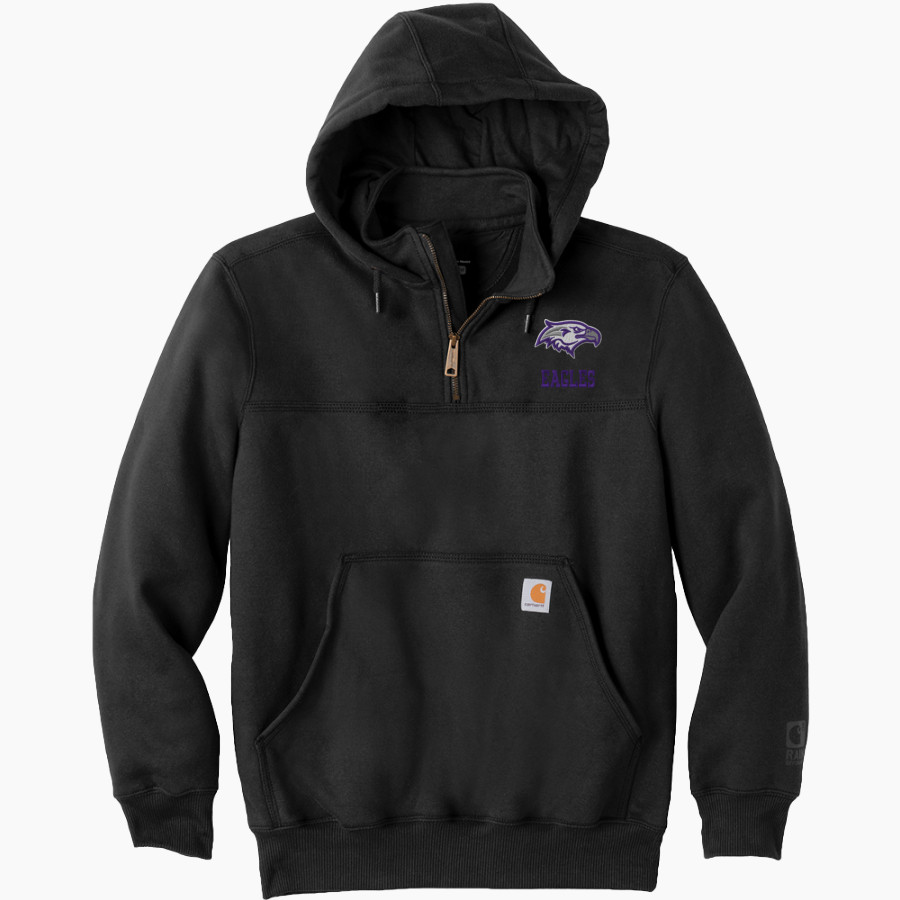 MARYVILLE CHRISTIAN SCHOOL EAGLES <span class="pdp-name-mascot">MARYVILLE CHRISTIAN EAGLES</span> Carhartt Men's Rain Defender Paxton Heavyweight Hooded Zip Mock Sweatshirt