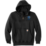 PANAMA HIGH SCHOOL PANTHERS <span class="pdp-name-mascot">PANAMA PANTHERS</span> Carhartt Men's Rain Defender Paxton Heavyweight Hooded Zip Mock Sweatshirt Front Thumbnail