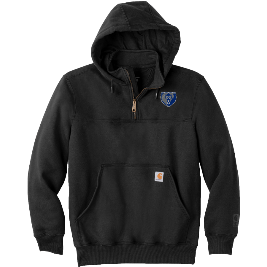 Bartram Trail Bears <span class="pdp-name-mascot">Bartram Trail Bears</span> Carhartt Men's Rain Defender Paxton Heavyweight Hooded Zip Mock Sweatshirt