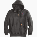 Germantown Academy Patriots <span class="pdp-name-mascot">Germantown Academy Patriots</span> Carhartt Men's Rain Defender Paxton Heavyweight Hooded Zip Mock Sweatshirt Front Thumbnail