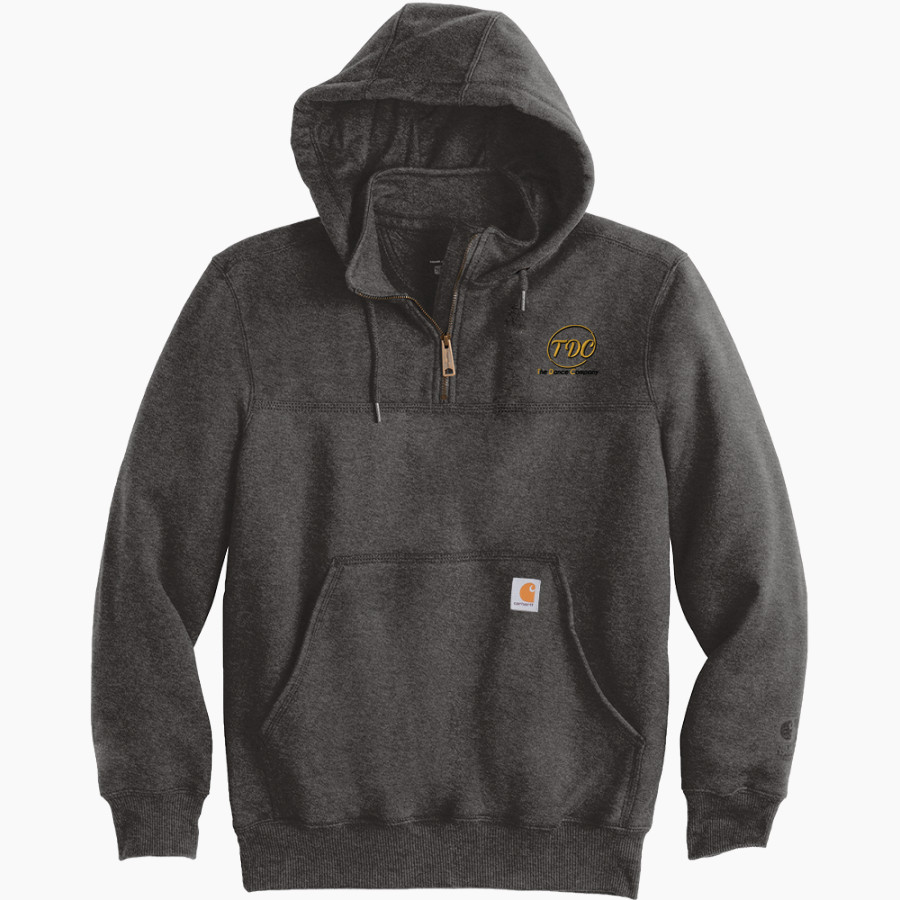 The Dance Company The Dance Company <span class="pdp-name-mascot">The Dance Company</span> Carhartt Men's Rain Defender Paxton Heavyweight Hooded Zip Mock Sweatshirt