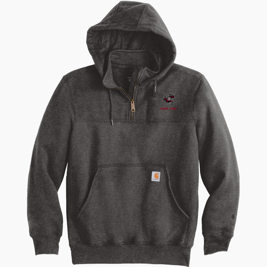 Manitowoc Lutheran Lancers <span class="pdp-name-mascot">Manitowoc Lutheran High School Lancers</span> Carhartt Men's Rain Defender Paxton Heavyweight Hooded Zip Mock Sweatshirt