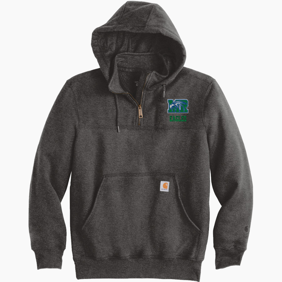 Maple River Eagles <span class="pdp-name-mascot">Maple River Eagles</span> Carhartt Men's Rain Defender Paxton Heavyweight Hooded Zip Mock Sweatshirt