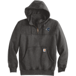 Santa Monica Corsairs <span class="pdp-name-mascot">Santa Monica College Corsairs</span> Carhartt Men's Rain Defender Paxton Heavyweight Hooded Zip Mock Sweatshirt Front Thumbnail