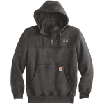 MAHANOY AREA JR./SR. HIGH SCHOOL GOLDEN BEARS <span class="pdp-name-mascot">MAHANOY JUNIOR SENIOR GOLDEN BEARS</span> Carhartt Men's Rain Defender Paxton Heavyweight Hooded Zip Mock Sweatshirt Front Thumbnail