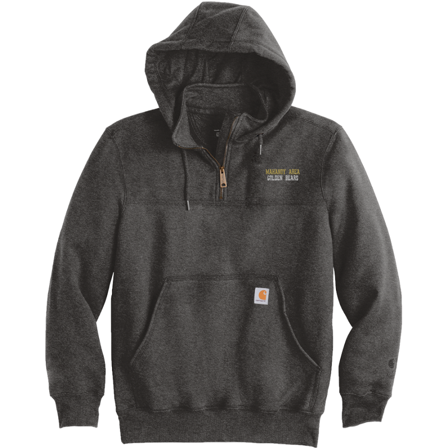 MAHANOY AREA JR./SR. HIGH SCHOOL GOLDEN BEARS <span class="pdp-name-mascot">MAHANOY JUNIOR SENIOR GOLDEN BEARS</span> Carhartt Men's Rain Defender Paxton Heavyweight Hooded Zip Mock Sweatshirt