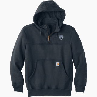 Carhartt Men's Rain Defender Paxton Heavyweight Hooded Zip Mock Sweatshirt
