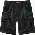 BRYAN TURNER BASKETBALL ACADEMY <span class="pdp-name-mascot">BRYAN TURNER BASKETBALL ACADEMY</span> Carhartt Mens Rugged Flex Rigby Cargo Short Front Thumbnail