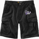 JJC Wolves <span class="pdp-name-mascot">JJC Wolves</span> Carhartt Mens Rugged Flex Rigby Cargo Short Front Thumbnail
