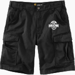 HOULTON HIGH SCHOOL SHIRETOWNERS Carhartt Men's Rugged Flex Rigby Cargo Short Front Thumbnail