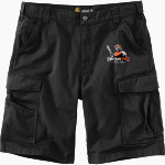 Official Store of the Warriors Carhartt Men's Rugged Flex Rigby Cargo Short Front Thumbnail