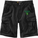 PERRY CENTRAL HIGH SCHOOL COMMODORES Carhartt Men's Rugged Flex Rigby Cargo Short Front Thumbnail