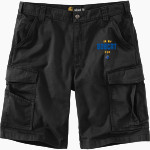 Lansing Bobcats Bobcats Carhartt Men's Rugged Flex Rigby Cargo Short Front Thumbnail