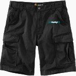 AUBURN RIVERSIDE HIGH SCHOOL RAVENS <span class="pdp-name-mascot">AUBURN RIVERSIDE RAVENS</span> Carhartt Mens Rugged Flex Rigby Cargo Short Front Thumbnail
