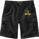 FREDERICK HIGH SCHOOL GOLDEN EAGLES <span class="pdp-name-mascot">FREDERICK GOLDEN EAGLES</span> Carhartt Mens Rugged Flex Rigby Cargo Short Front Thumbnail