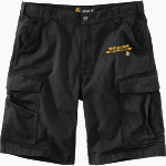 Mary Baldwin Fighting Squirrels <span class="pdp-name-mascot">Mary Baldwin Fighting Squirrels</span> Carhartt Mens Rugged Flex Rigby Cargo Short Front Thumbnail